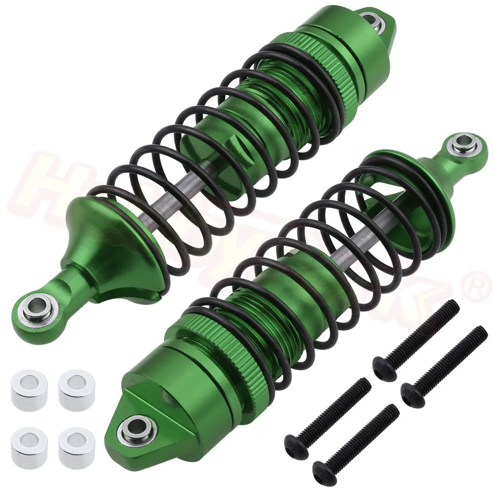 Aluminum Shock Absorber Full Metal Big Bore Shocks Replacement of 5862 for Traxxas 1/10 Slash 4x4 RC Truck