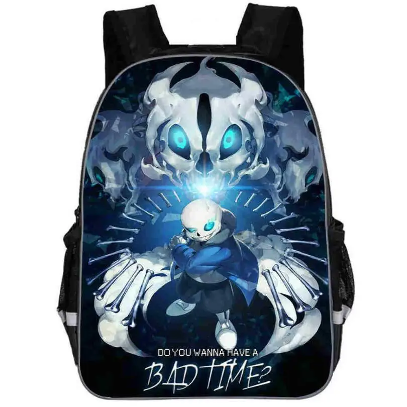 Freddy Backpack Animal Anime FNAF Chica Foxy Undertale Sans Casual School Bags Toddlers Boys Girls Teenager Mochila Gift Bolsa