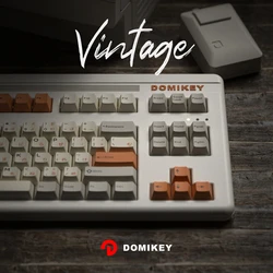 Domikey Vintge Cherry Profile abs doubleshot keycap for mx stem keyboard poker 87 104 gh60 xd64 xd68 xd84 BM60 BM65 BM68 BM80