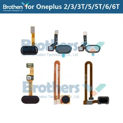 for Oneplus 2 3 3 5 5T Fingerprint Flex Cable 1+3 3 3T for Oneplus 5 5T Home Button Sensor Scanner Flex Cable Phone Replacement