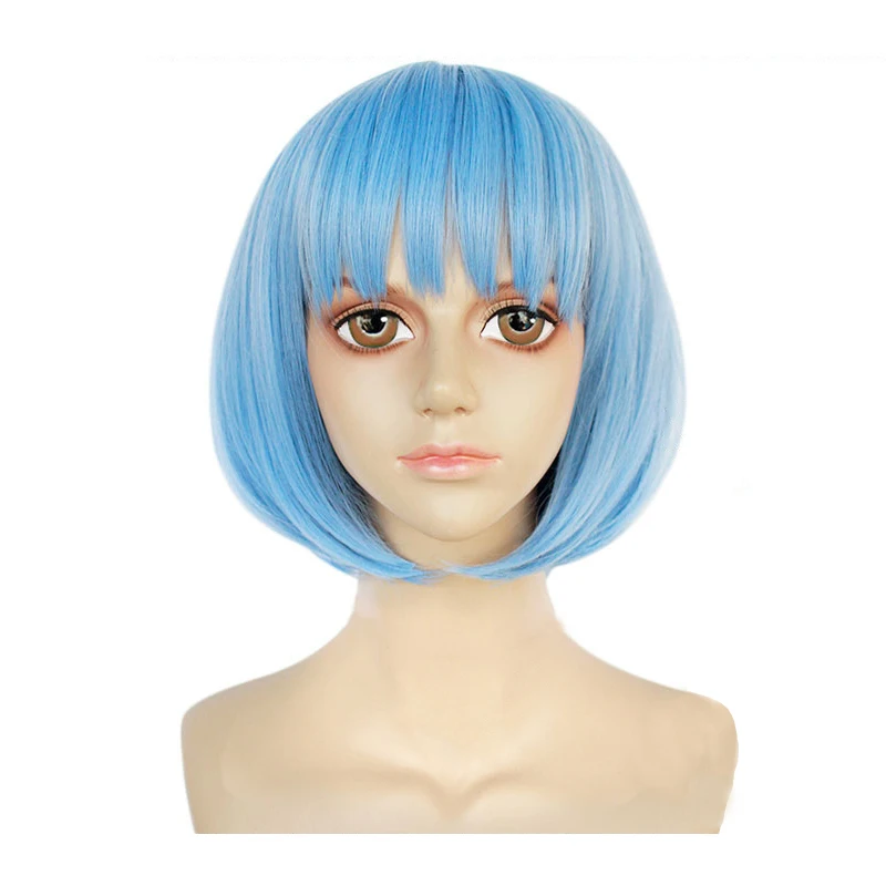 

Danganronpa Gekkougahara Miaya Gekkogahara Short Wig Cosplay Costume Dangan Ronpa Heat Resistant Synthetic Hair Women Wigs