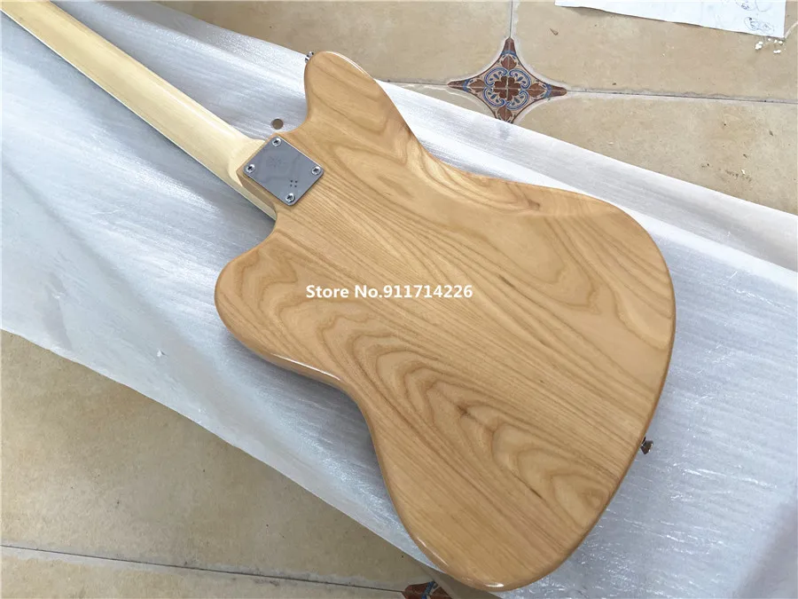 Inheriting the classic wood color master jazz electric guitar can be customized free shipping