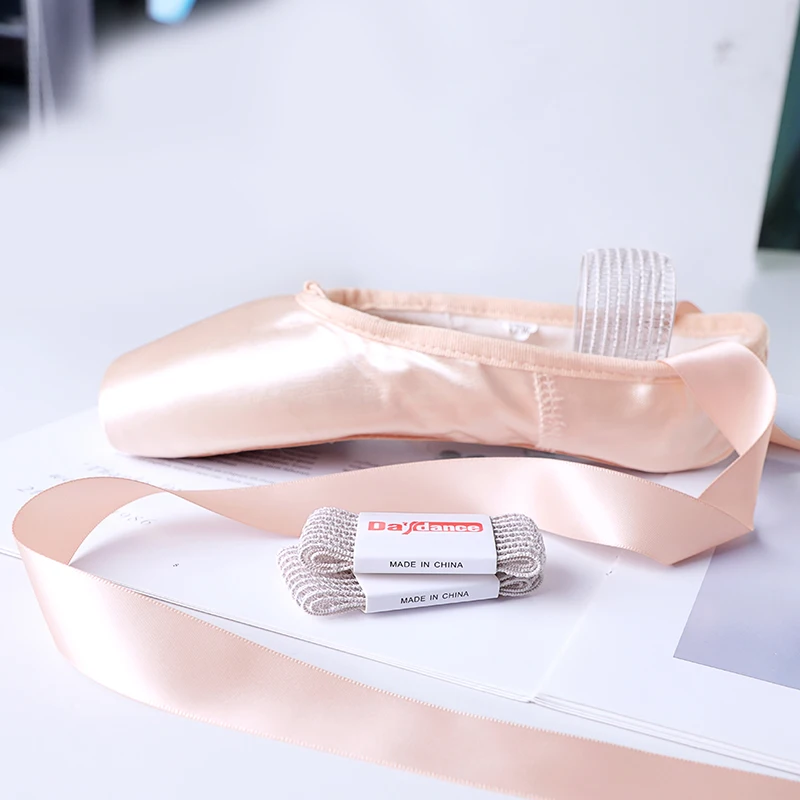 Groothandel Ballet Pointe Schoenen Accessoires Elastiekjes Onzichtbare Witte Visnet Band Satijn Canvas Schoen Kant Ballet Schoenen Bandage