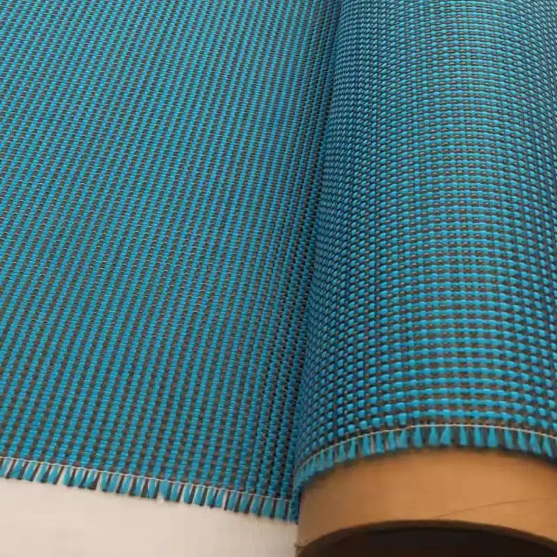 3K 200gsm polypropylene and carbon fiber mixed woven fabric forming cloth ripstop for making luggage sports equipment racket etc