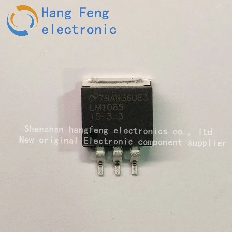 5PCS LM1085IS-3.3 LM108 LM1085IS-3.3/NOPB LM1085I-3.3 LM1085IS 3A adjustable output linear regulator TO-263 new original