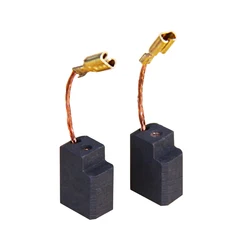 Cepillos de carbono con parada automática, herramientas eléctricas de repuesto para amoladoras angulares Dewalt D28111 D28116, 6,35x10x13mm, 10 pares