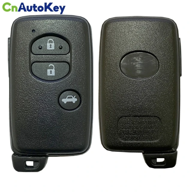 CN007168 Aftermarket For Toyota Avensis 2009+ Smart Key 3 Buttons B75EA P1 98 4D-67 Chip 433MHz 89904-05040 Keyless Go