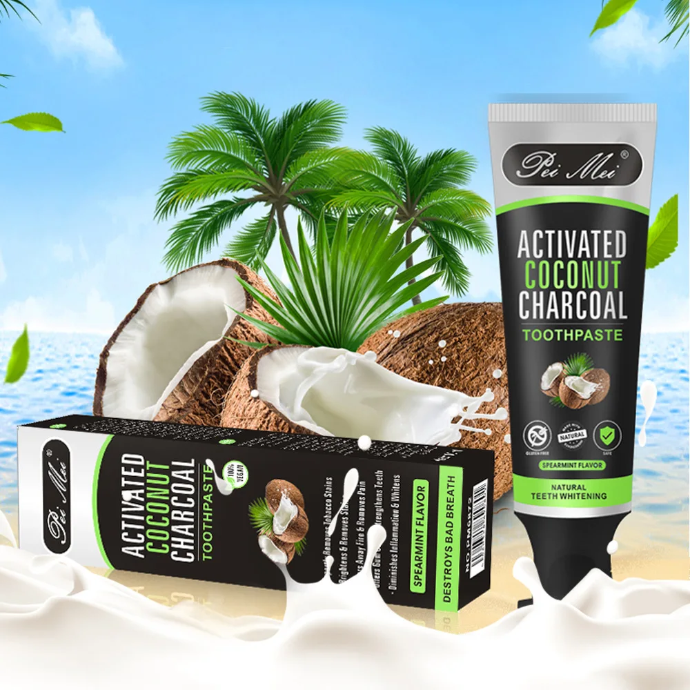 Coconut Whitening Toothpaste Coconut Cream teeth whiteningor Sensitive Teeth Natural Toothpaste Repair and Cavity Protection
