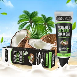 Coconut Whitening Toothpaste Coconut Cream teeth whiteningor Sensitive Teeth  Natural Toothpaste Repair and Cavity Protection