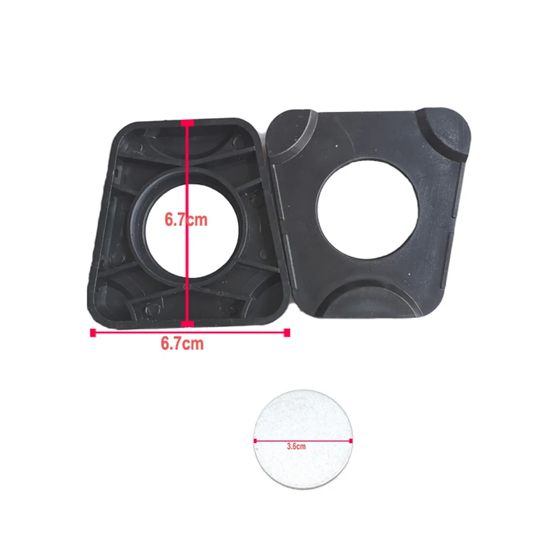 Dental Lab Materials Plastic Plate Metal Piece  Universal Fitting On Amann Girrbach Articulator Model Bite