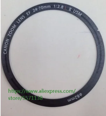 FOR  Canon 24-70 F2.8 II 15-85 Front Lens Pressure Ring Digital Ring Label Ring Parameter Ring