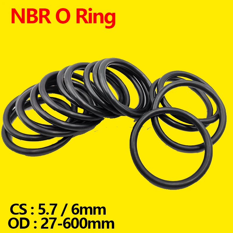WD CS 3,1mm 3,5mm Außendurchmesser 9mm - 360mm Nitril-Butadien-Kautschuk NBR Dichtungsring Reparatur-Skelett Öldichtung Dichtung O-Ring Dichtungsscheibe – Detail 16