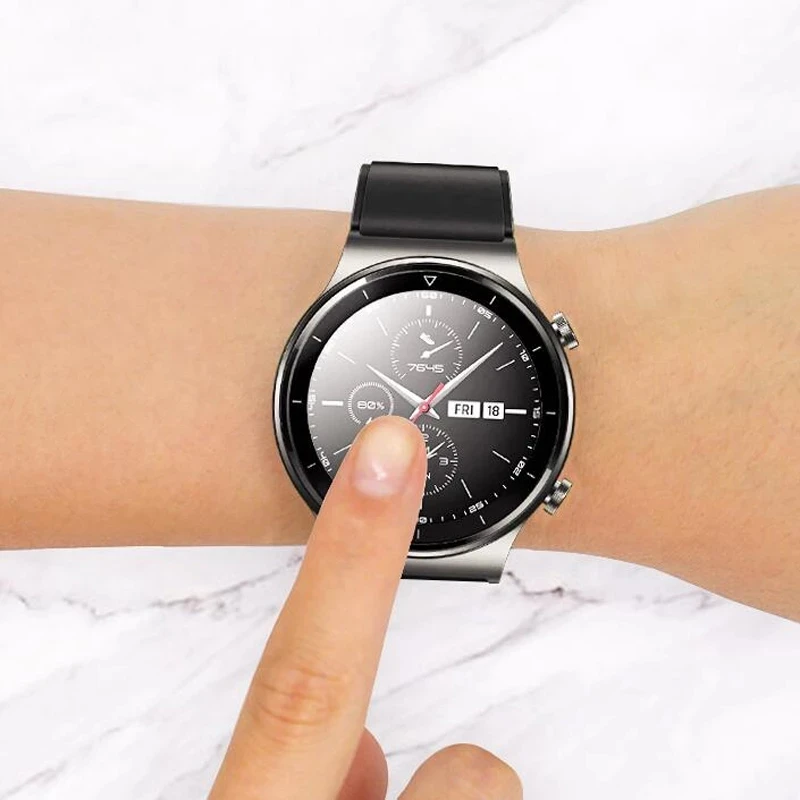 Vetro temperato morbido per Huawei Watch GT 2 Pro pellicola protettiva 3D Full Cover pellicola salvaschermo GT2 Pro accessori Smartwatch