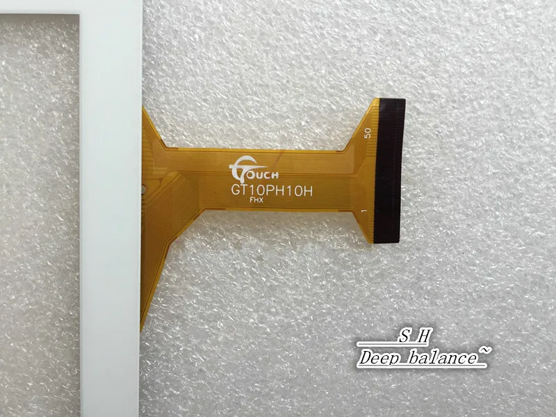 Tablet original zte a452 10.1 polegadas, tela sensível ao toque digital manuscrita e sensor sensor externo gt10ph10h fhx