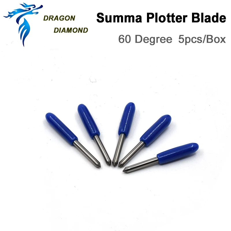 High Quality 5pcs Summa D Plotter Cutting Blade 60 Degree Vinyl Plotter Cutter Blade for summa cutting plotter