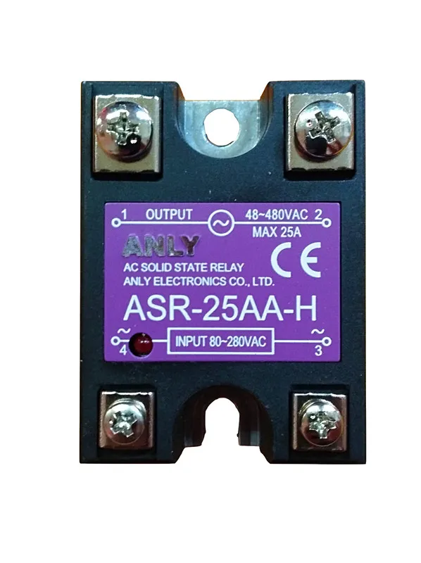 

ASR-25AA-H ASR-40AA-H Original authentic Taiwan ANLY solid state relay