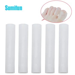 5pcs Gel Rohr Finger & Toe Protektoren Fuß Mais Blasen Kallus Schmerzen Relief Schutz Für Fußpflege Einlegesohlen Wenig kappe 5*2,5 cm D1322