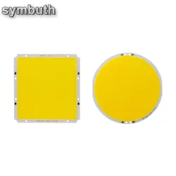 50W LED COB Light Source DC12V Dimmable Panel Lighting Chip Bulb with Dimmer 100*95mm Square 108mm Round Warm Cold White