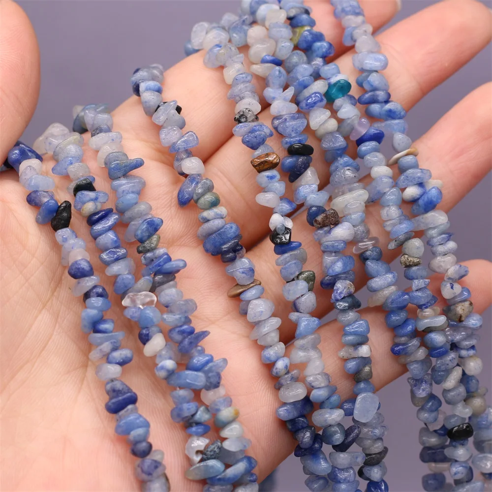 Irregular Freeform Chip Gravel Beads Natural Stone Rose Quartz Malachite Beads Jewelry Making DIY Necklace Bracelet Earring 15\'\'