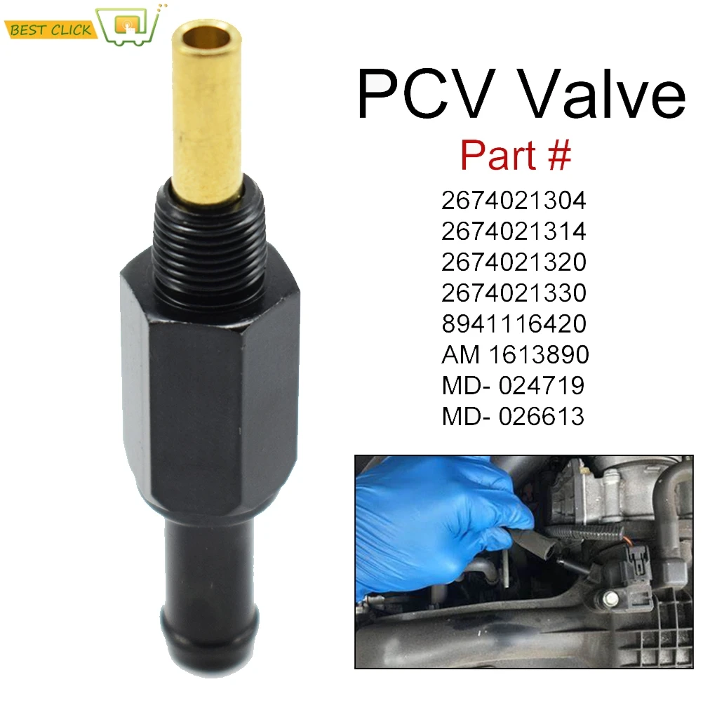 Car Exhaust Valve PCV Valve For Hyundai Accent Kia 26740-26700 For Dodge 600 400 Caravan Challenger Colt 2674021304 2674021314