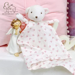 Giocattoli di lusso per bambini consolatore giocattoli di peluche ripieni di orso di cartone animato adorabile tessuto di Caliva estivo per bambini in cotone ecologico