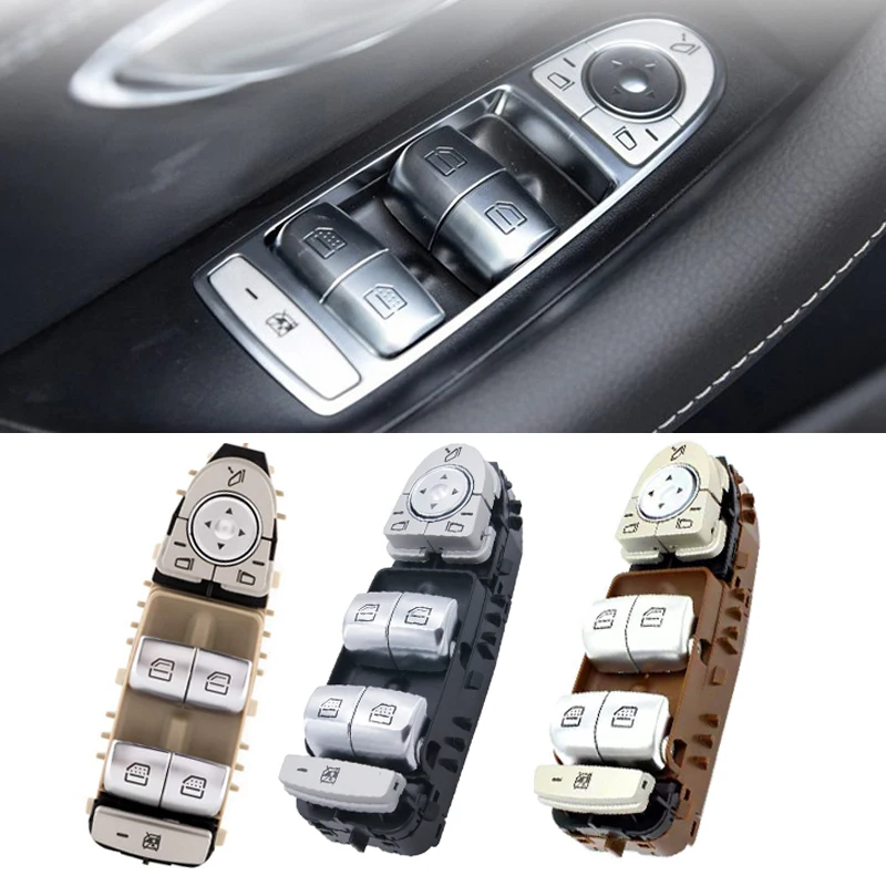 Front Left Power Window Control Switch Window Lifter Switch Button for Mercedes-benz W213 W222 E Class 4 Door Saloon