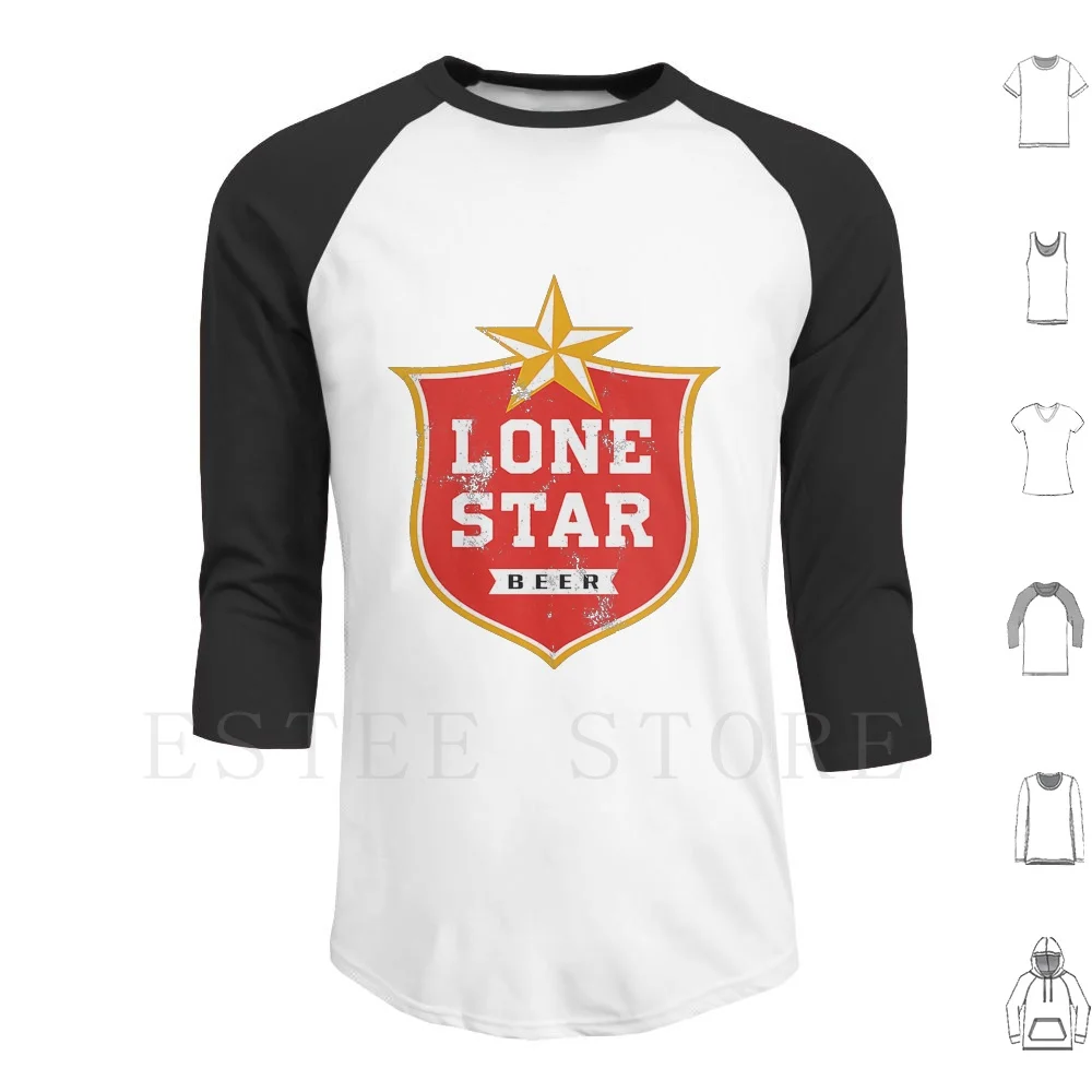 Lone Star sudaderas con capucha de manga larga Texas Beer Booze cervecería bebida bebida Lone Star Lone Star Beer Lone Star State San