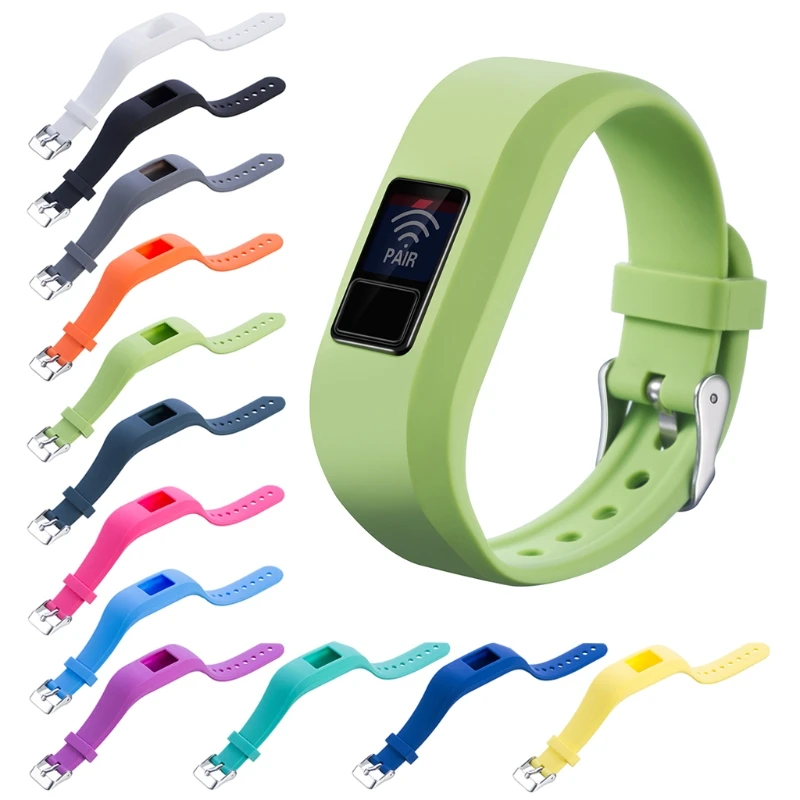 Reemplazo de correa banda de silicona para reloj Garmin Vivofit JR JR2, juvenil, Fitness