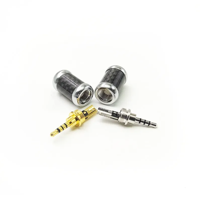 2.5MM 4pole balance plug Pure copper rhodium plated/gold plated non-destructive transmission 1pcs