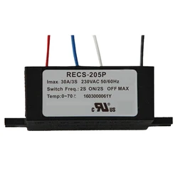 RECS-205P RECS-220P RECS-240P 30A 60A 120A Electronic Centrifugal Switch Intelligent Single-phase Motor Starter Switches Parts
