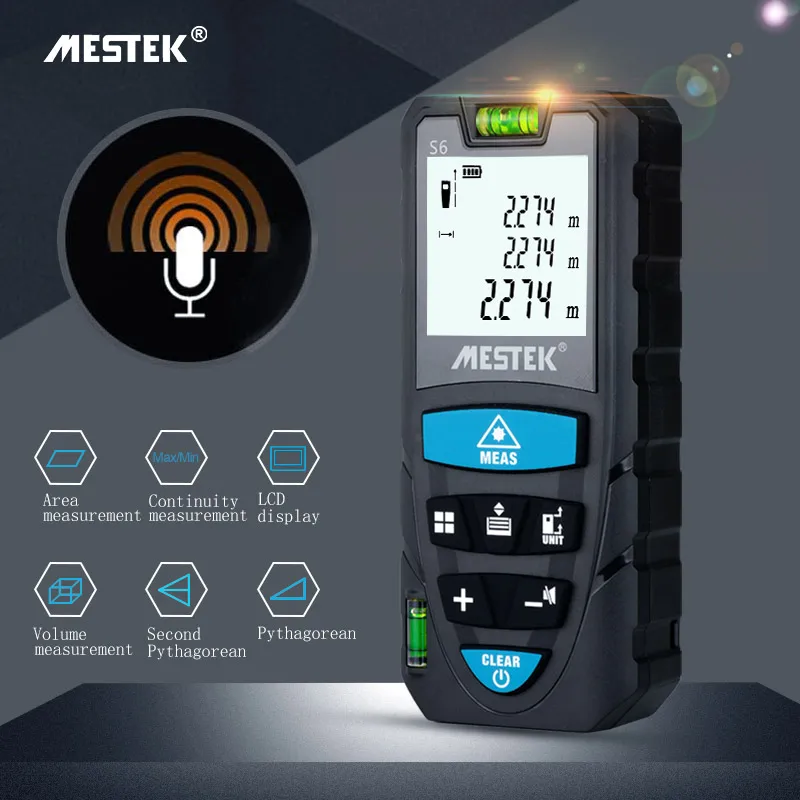Laser Distance Meter 50M 70M 100M Rangefinder Trena Laser Tape Distance Measurer Range Finder Build Measure Ruler Test Tool