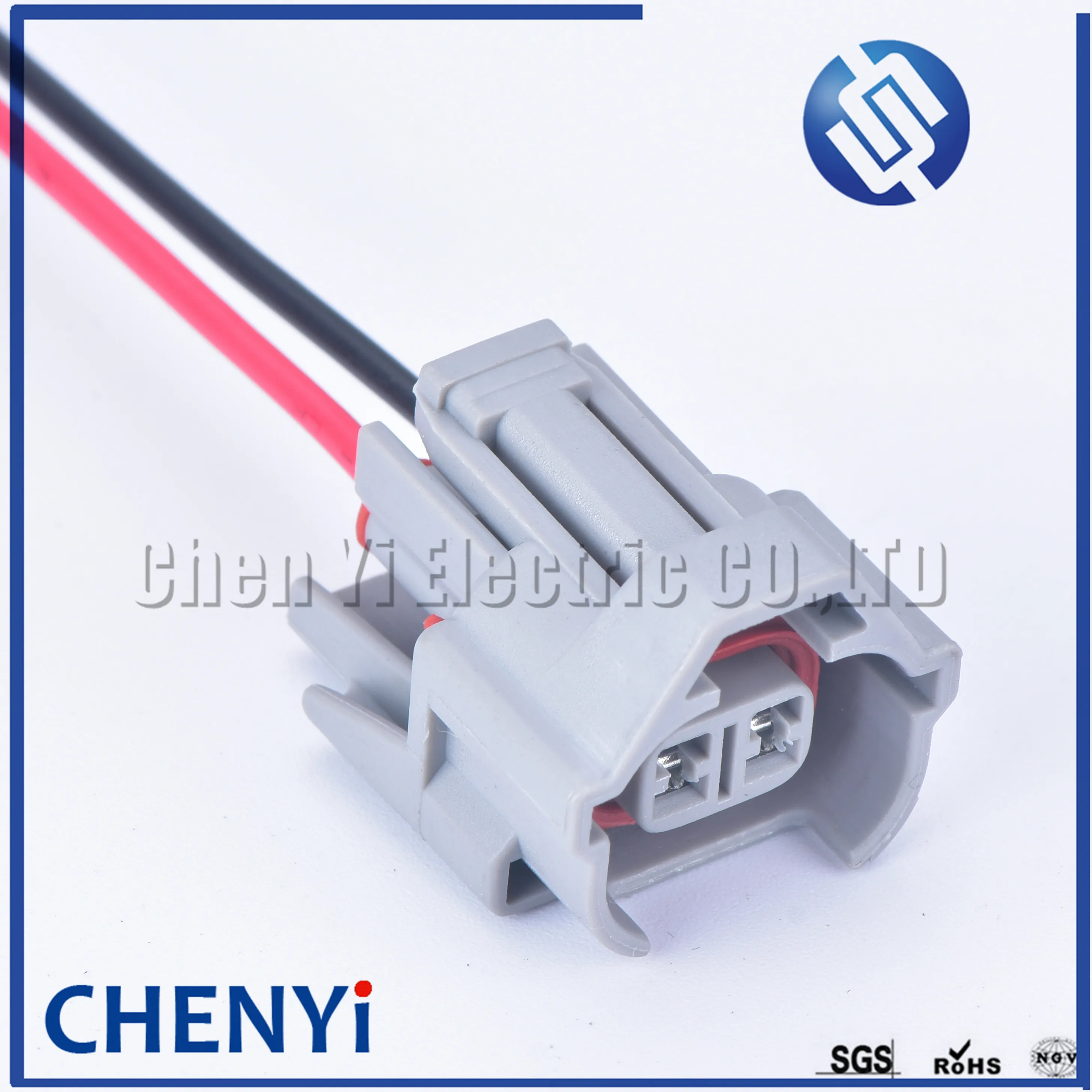 2 Pin/Way Fuel Injector Connectors Plugs With Cable Wire Pigtail For Nissan Toyota Mazda Subaru 350Z 6189-0060 with 15cm 18AWG