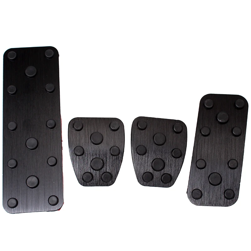 

Aluminium Car Accelerator Gas Brake Pedal Clutch Pedals Case For Subaru Forester SG 2003-2005 Legacy 2004-2005 Outback 2004-2006