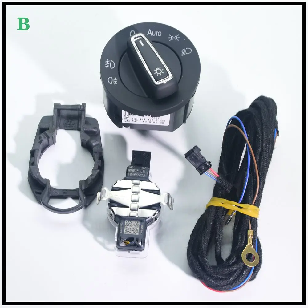 AUTO Matic Headlight Switch, rain Sensor And Harness Bracket For VW Golf 7 MK7 81D 955 547 A 81D955547A