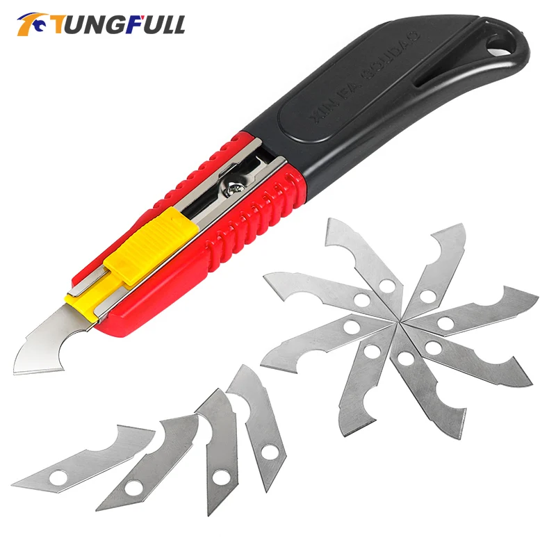 

Hook knife Acrylic CD cutting tool knife Blade Steel Hook Blades Cutter DIY Hand Tools for ABS Plate Acrylic Board Plastic Sheet