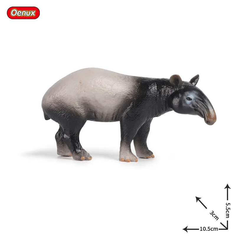 Oenux figuras de ação, animais selvagens, lagarto, cobra, aves, pvc sólido, alta qualidade, brinquedo fofo para crianças, presente