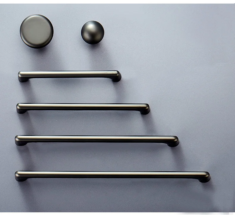 WV Schrank Griffe Perle Grau Messing Gold Schrank Tür Griffe Zink-legierung Schublade Knöpfe Zieht Küche Möbel Griff Hardware,kü – Detail 24