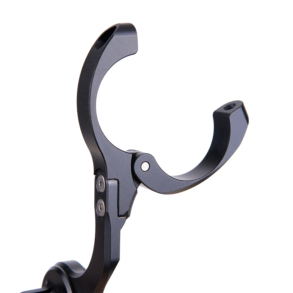 ZTTO Fahrrad-Out-Front-Aluminium-Computerhalterung GPS-Halterung Taschenlampenständer Robuster Kameraständer für Rennräder 25,4 31,8mm – Detail 26