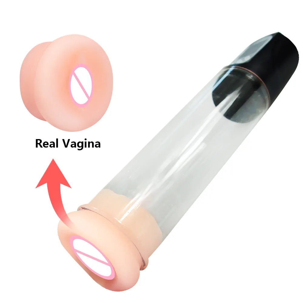 Electric Penis Pump Sex Toys for Men Dick Enlargement Pumps Penis Vacuum Pump Penile Enlarger Erection Male Masturbator Sex Tool