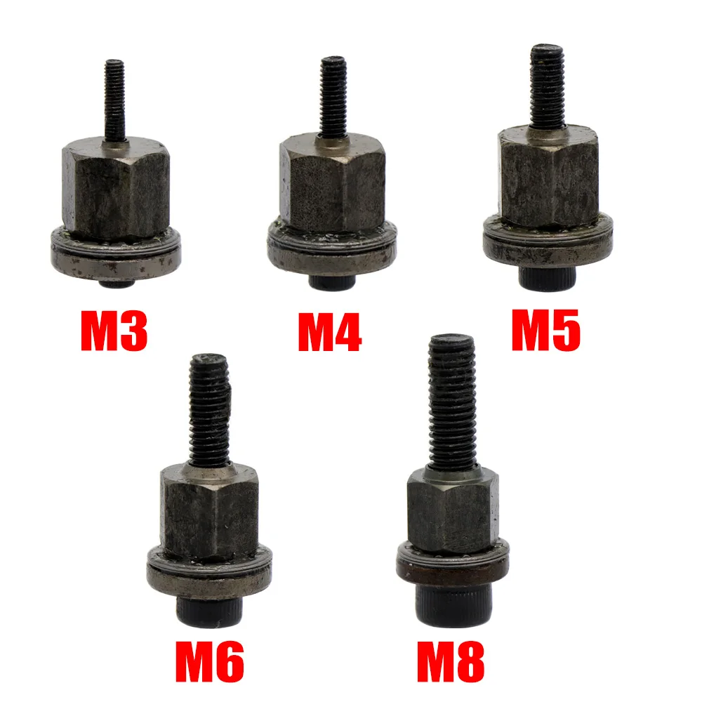 Carbon Steel Hand Rivet Nut Gun Head nuts Simple installation Manual Riveter Rivnut Tool for Nuts M3 M4 M5 M6 M8 M10 with 300PCS