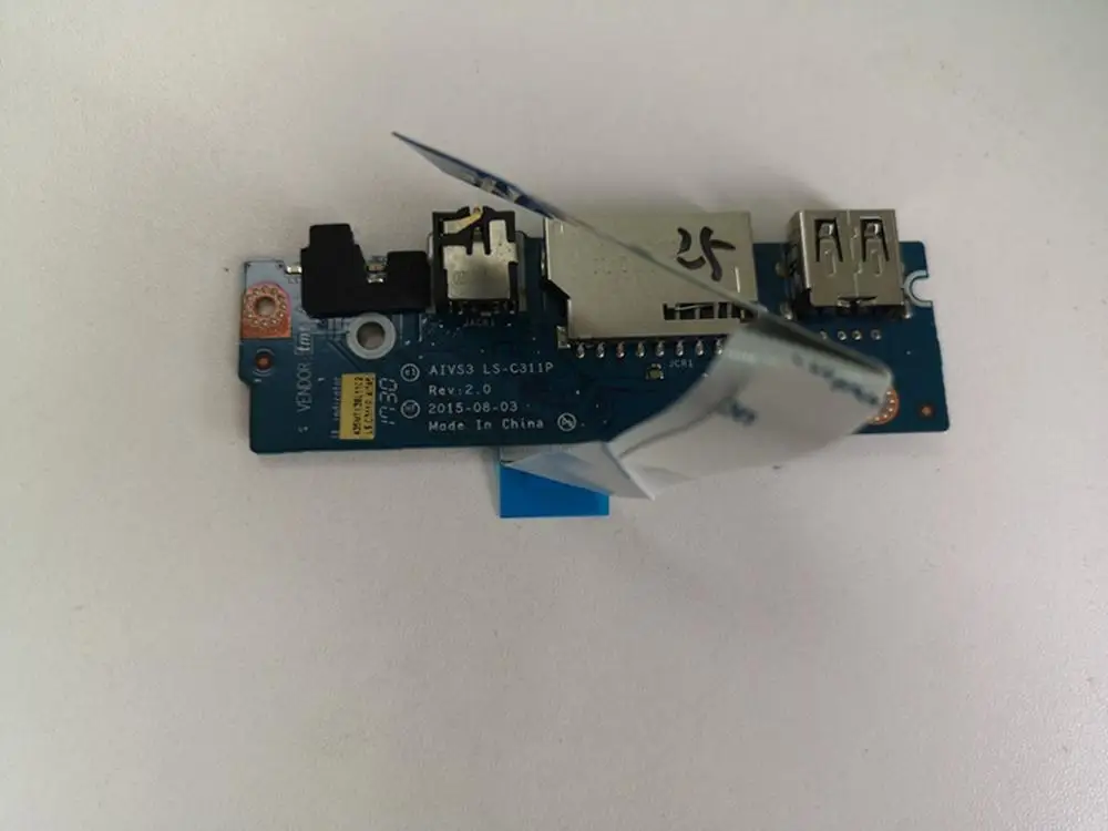New Laptop Audio USB Port Card Reader w/ Cable for Lenovo U31-70 13.3