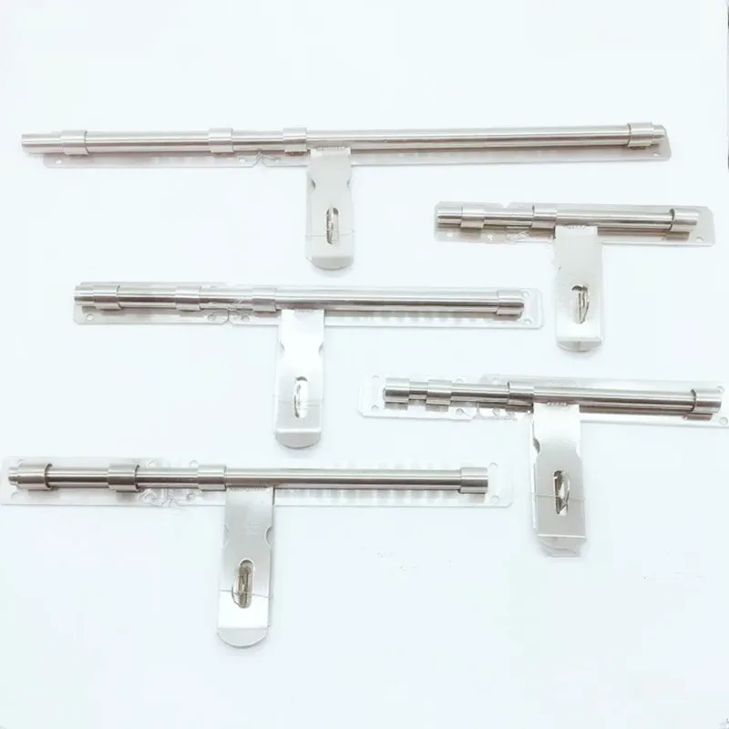 Stainless steel extra large thickening door latch security door bolts mounted padlock door latch wooden door lock lock latch
