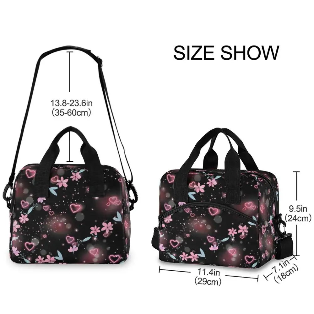 2023 New women Lunch Bag Fresh Insulation Cold Bales Thermal Oxford Waterproof Convenient Leisure Bag sunflower print Tote bolso