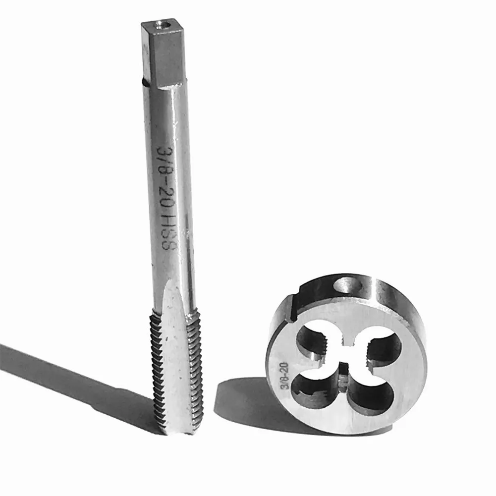 Torneiras Retas da Máquina da Flauta Tubulação da Mão Direita Torneira e Morre para o Aço Metal Threading Trabalhando Hss 6542 Bsf 820 Pcs por Par
