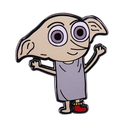 Bad elf dobby pin fun quirky wizard brooch great collection