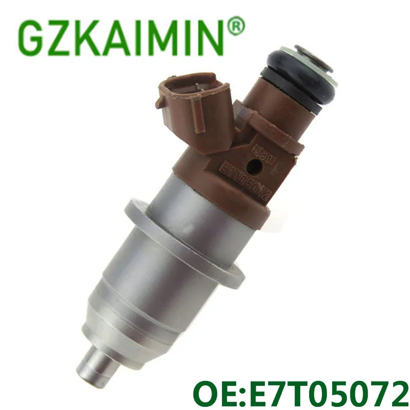 1X Flow Matched high quality Fuel Injector nozzle injection E7T05072 For Mitsubishi Pajero IO H67W H77W 4G93 4G94