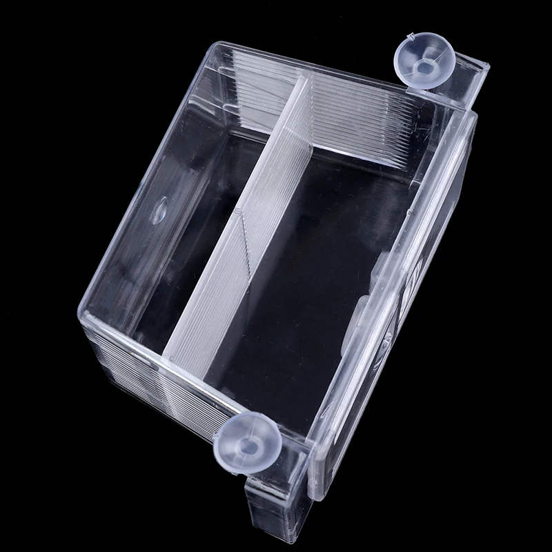 Aquarium Fish Tank Guppy Double Breeding Breeder Rearing Trap Box Hatchery