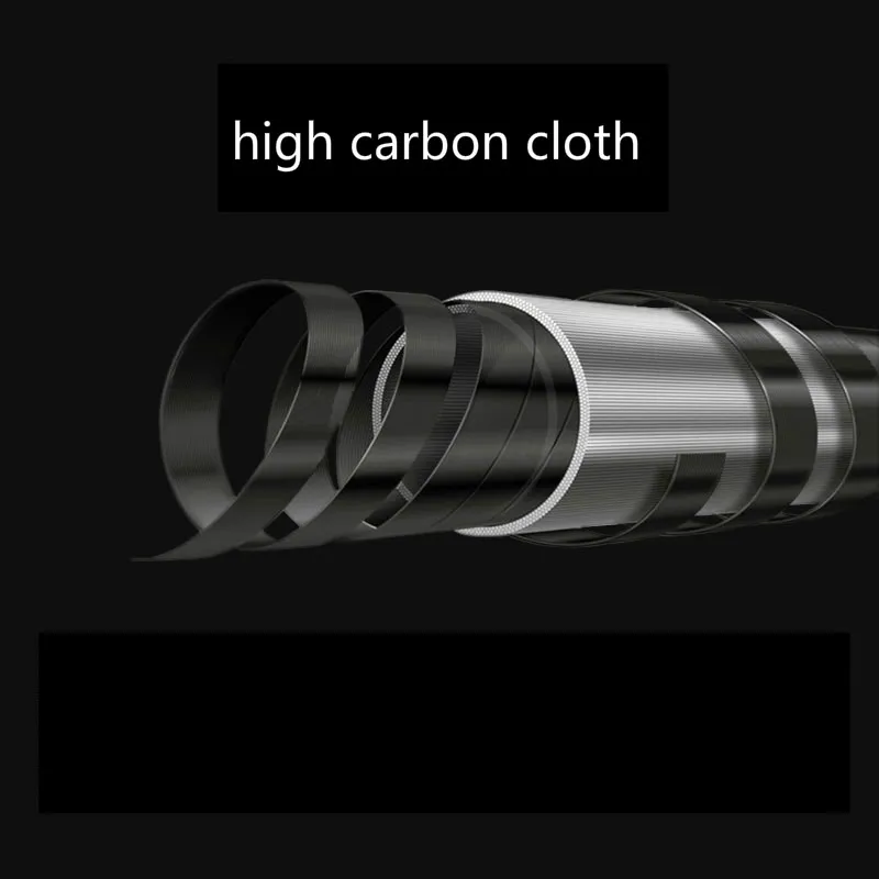 Olta Caña de pescar carbono ultraligera telescópica