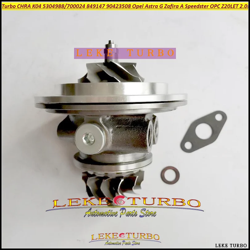 Turbo Cartridge CHRA K04 53049880024 53049700024 90423508 5304-970-0024 849147 For Opel Astra G Zafira A Speedster Z20LET 2.0L