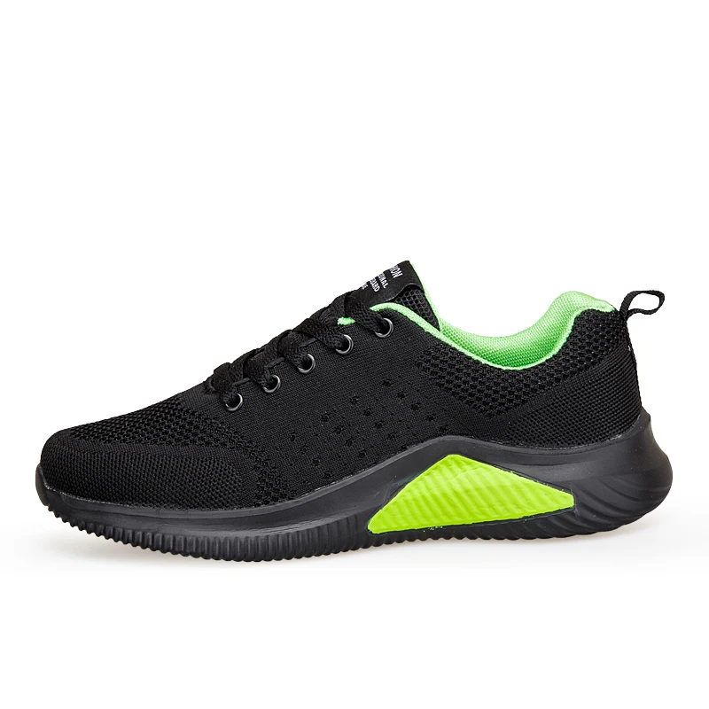 2021 Light New Breathable Running Shoes for Men Cushioning Sneakers Outdoor Athletic Shoes Black Training Shoes